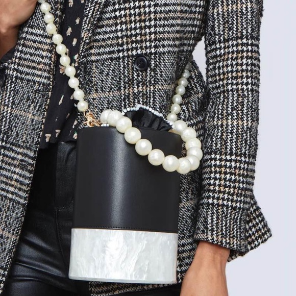 Lele Sadoughi Dallas Bag Pearl - Picture 5 of 6